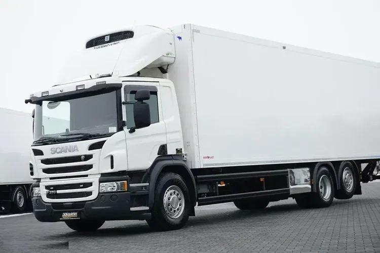 Scania P 370 / EURO 6 / CHŁODNIA + WINDA / 23 PALETY / OŚ SKRĘTNA zdjęcie 21