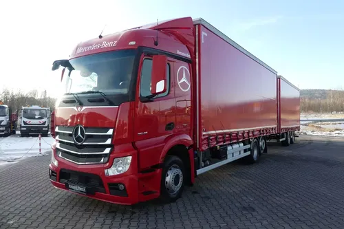 Mercedes ACTROS 2543 MP4 / EURO 6 / ZESTAW TANDEM /