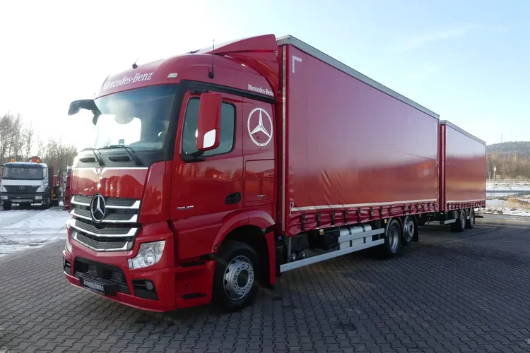 Mercedes ACTROS 2543 MP4 / EURO 6 / ZESTAW TANDEM / zdjęcie 2
