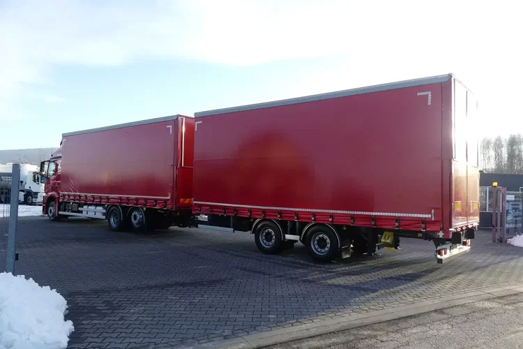 Mercedes ACTROS 2543 MP4 / EURO 6 / ZESTAW TANDEM / zdjęcie 4