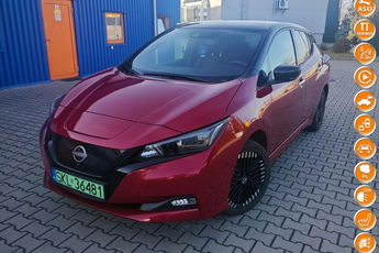 Nissan Leaf max wersja bateria 62kWh 25 tyskm moc 217KM jedyny taki gwaranc