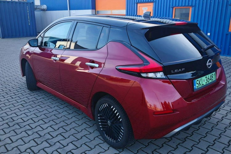 Nissan Leaf max wersja bateria 62kWh 25 tyskm moc 217KM jedyny taki gwaranc zdjęcie 2