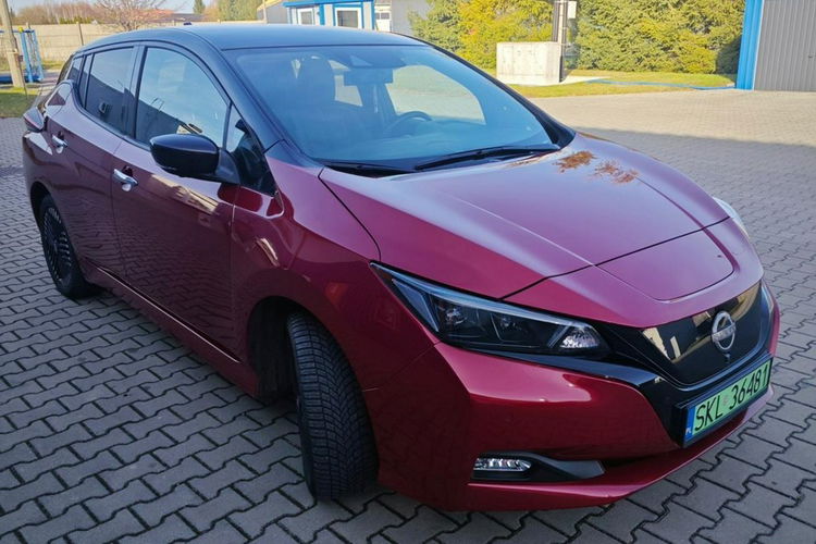 Nissan Leaf max wersja bateria 62kWh 25 tyskm moc 217KM jedyny taki gwaranc zdjęcie 3