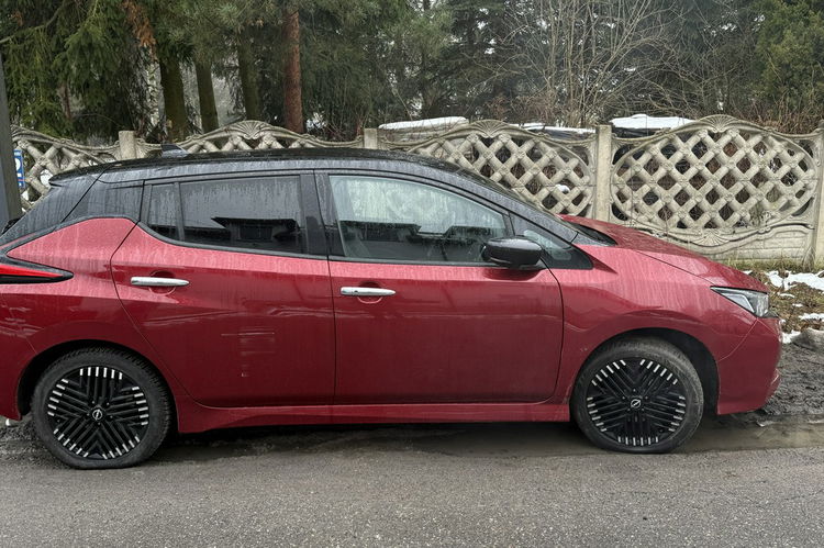 Nissan Leaf max wersja bateria 62kWh 25 tyskm moc 217KM jedyny taki gwaranc zdjęcie 30