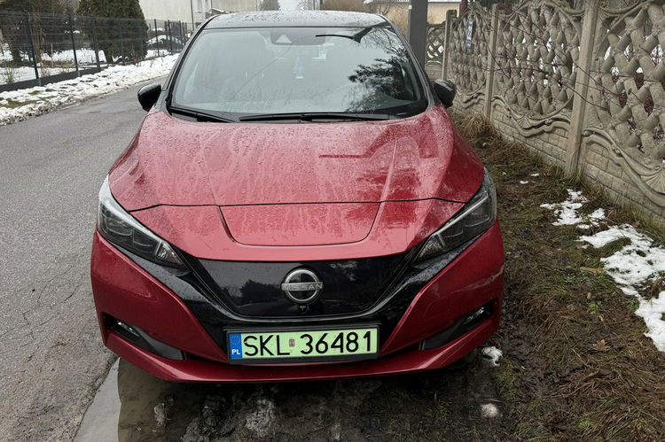 Nissan Leaf max wersja bateria 62kWh 25 tyskm moc 217KM jedyny taki gwaranc zdjęcie 31