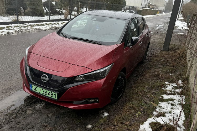Nissan Leaf max wersja bateria 62kWh 25 tyskm moc 217KM jedyny taki gwaranc zdjęcie 32