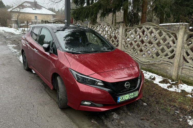 Nissan Leaf max wersja bateria 62kWh 25 tyskm moc 217KM jedyny taki gwaranc zdjęcie 33
