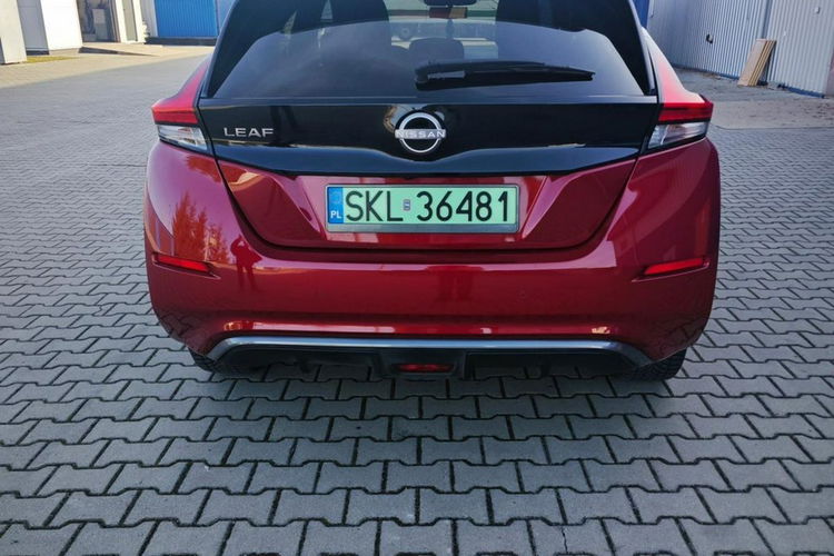 Nissan Leaf max wersja bateria 62kWh 25 tyskm moc 217KM jedyny taki gwaranc zdjęcie 5