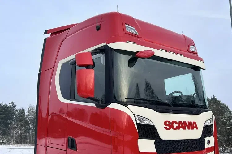 Scania S540 z Niemiec 2020/21 perfekcyjny stan pełna opcja z hydraulika zdjęcie 11