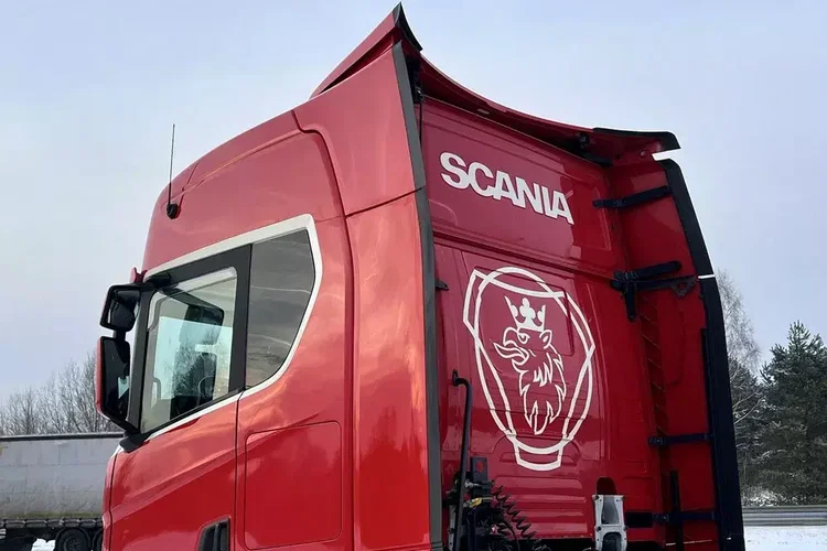 Scania S540 z Niemiec 2020/21 perfekcyjny stan pełna opcja z hydraulika zdjęcie 16