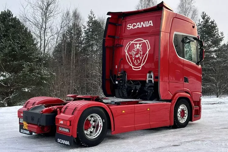 Scania S540 z Niemiec 2020/21 perfekcyjny stan pełna opcja z hydraulika zdjęcie 4