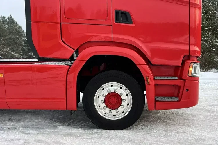 Scania S540 z Niemiec 2020/21 perfekcyjny stan pełna opcja z hydraulika zdjęcie 8