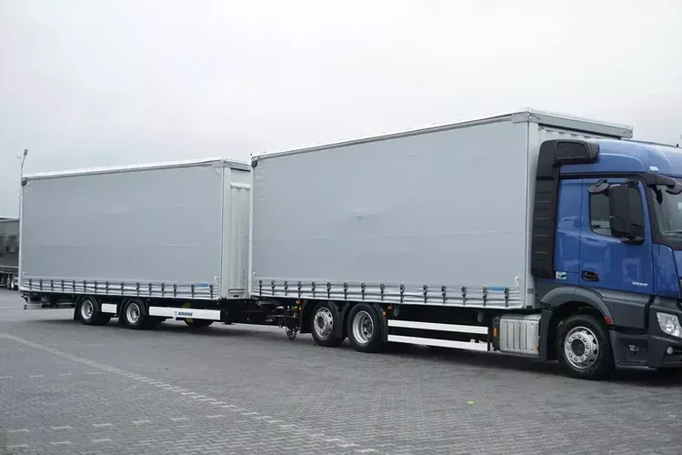 Mercedes ACTROS / 2536 / ACC / E 6 / MP 5 / ZESTAW PRZESTRZENNY 120 m3 zdjęcie 4