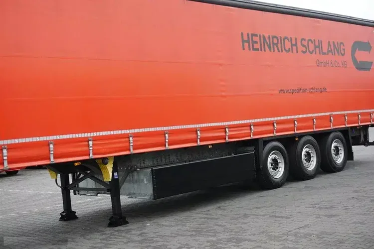 Schmitz FIRANKA / MULTI LOCK / XL / ZAWIESIE POD WÓZEK / OŚ PODNOSZONA zdjęcie 12