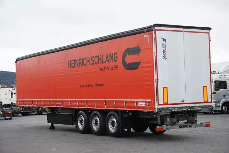 Schmitz FIRANKA / MULTI LOCK / XL / ZAWIESIE POD WÓZEK / OŚ PODNOSZONA zdjęcie 6