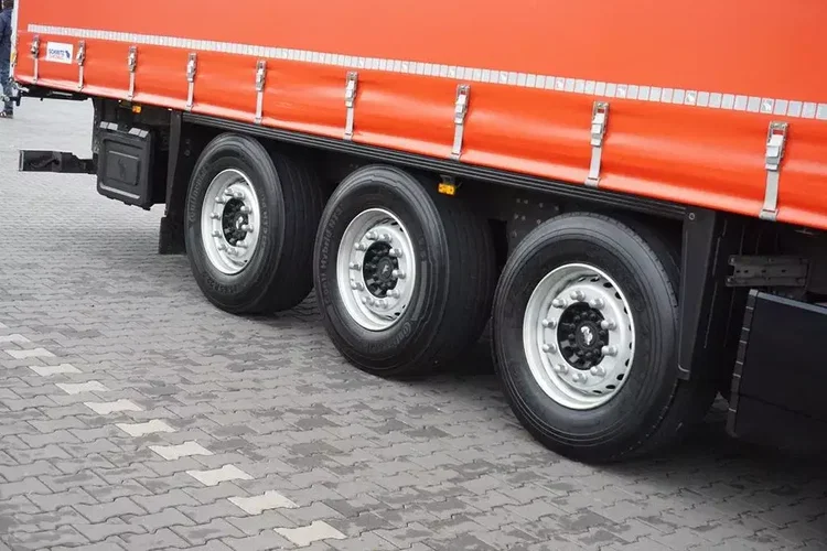 Schmitz FIRANKA / MULTI LOCK / XL / ZAWIESIE POD WÓZEK / OŚ PODNOSZONA zdjęcie 9