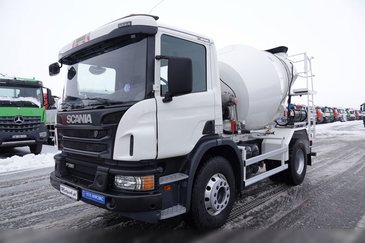 Scania P 320 / BETONOMIESZARKA / GRUSZKA / 6 m3 / EURO 6  zdjęcie 2