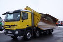 Mercedes ACTROS 3241 / 8x4 / WYWROTKA / HYDROBURTA / BORDMATIC / EURO 5 EEV / ŁADOWNOŚĆ: 19 500 KG  zdjęcie 9