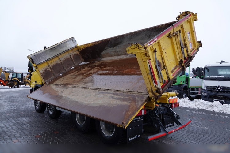 Mercedes ACTROS 3241 / 8x4 / WYWROTKA / HYDROBURTA / BORDMATIC / EURO 5 EEV / ŁADOWNOŚĆ: 19 500 KG  zdjęcie 11