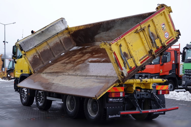 Mercedes ACTROS 3241 / 8x4 / WYWROTKA / HYDROBURTA / BORDMATIC / EURO 5 EEV / ŁADOWNOŚĆ: 19 500 KG  zdjęcie 12
