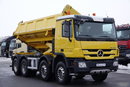 Mercedes ACTROS 3241 / 8x4 / WYWROTKA / HYDROBURTA / BORDMATIC / EURO 5 EEV / ŁADOWNOŚĆ: 19 500 KG  zdjęcie 16