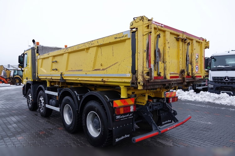 Mercedes ACTROS 3241 / 8x4 / WYWROTKA / HYDROBURTA / BORDMATIC / EURO 5 EEV / ŁADOWNOŚĆ: 19 500 KG  zdjęcie 19