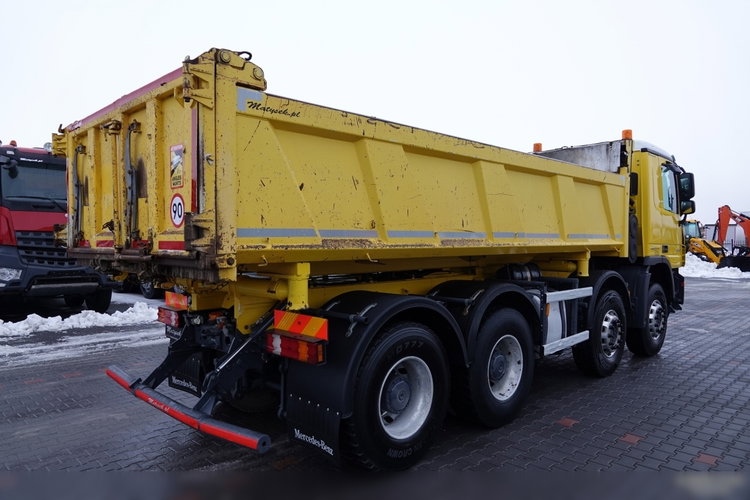Mercedes ACTROS 3241 / 8x4 / WYWROTKA / HYDROBURTA / BORDMATIC / EURO 5 EEV / ŁADOWNOŚĆ: 19 500 KG  zdjęcie 21