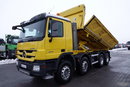 Mercedes ACTROS 3241 / 8x4 / WYWROTKA / HYDROBURTA / BORDMATIC / EURO 5 EEV / ŁADOWNOŚĆ: 19 500 KG  zdjęcie 2