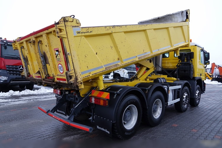 Mercedes ACTROS 3241 / 8x4 / WYWROTKA / HYDROBURTA / BORDMATIC / EURO 5 EEV / ŁADOWNOŚĆ: 19 500 KG  zdjęcie 5
