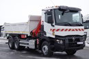Renault C 380 / 6x4 / WYWROTKA + HDS FASSI F 175 / HYDROBURTA / EURO 6 / STEROWANIE RADIOWE / ROTATOR / BORDMATIC  zdjęcie 13