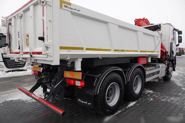 Renault C 380 / 6x4 / WYWROTKA + HDS FASSI F 175 / HYDROBURTA / EURO 6 / STEROWANIE RADIOWE / ROTATOR / BORDMATIC  zdjęcie 20