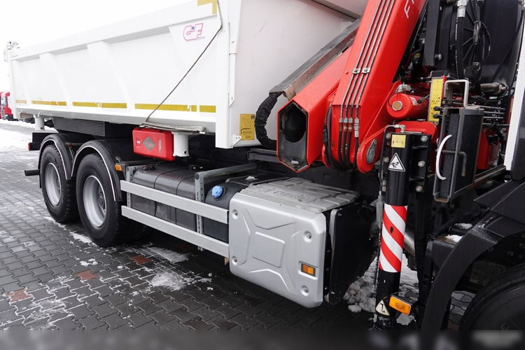 Renault C 380 / 6x4 / WYWROTKA + HDS FASSI F 175 / HYDROBURTA / EURO 6 / STEROWANIE RADIOWE / ROTATOR / BORDMATIC  zdjęcie 23