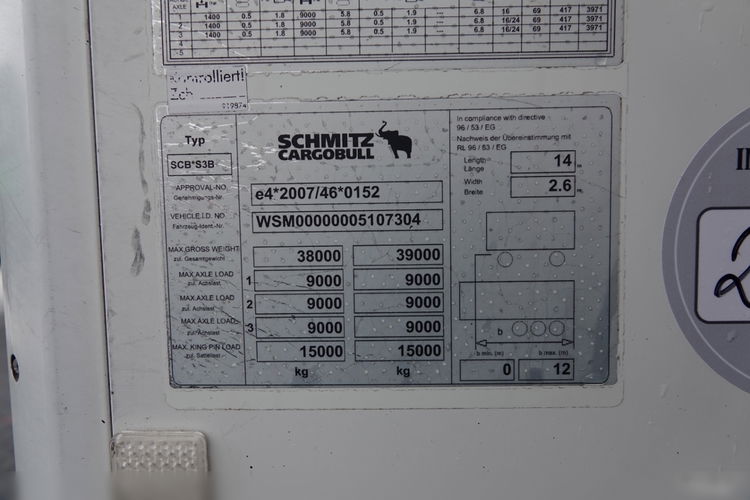 SCHMITZ CHŁODNIA / MULTI TEMPERATURA / CARRIER VECTOR 1950 MT / BI TEMP zdjęcie 26