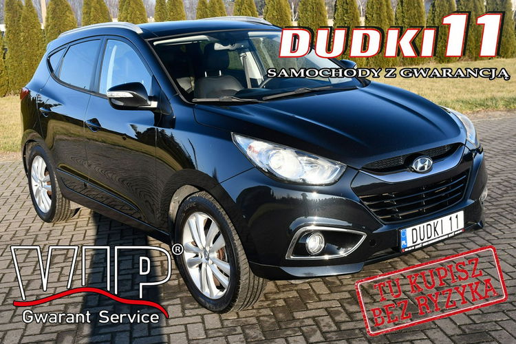 Hyundai ix35 2.0d 4X4 AWD Panorama Dach.Klimatr 2 str. Skóry.Navi.Kam.Cofania.OKAZJ zdjęcie 1
