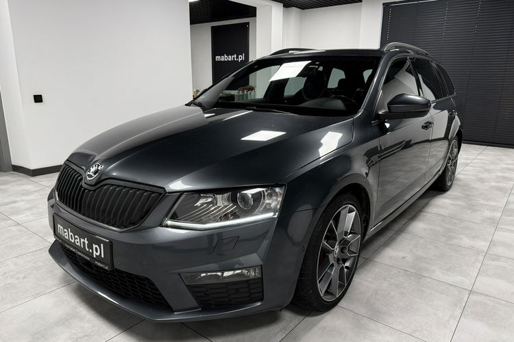 Skoda Octavia RS 2.0 TDI 184KM CANTON HiFi AppleCar LED Bi-Xenon Duża Navi Niemiec zdjęcie 2
