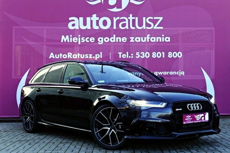 Audi RS6 FV 23% Org. Lakier Bezwypadkowe Pełny Serwis 4.0 - 605 KM Ceramika zdjęcie 1