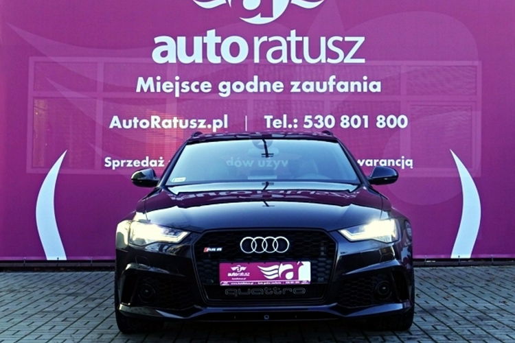 Audi RS6 FV 23% Org. Lakier Bezwypadkowe Pełny Serwis 4.0 - 605 KM Ceramika zdjęcie 5