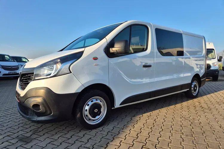 Renault Trafic Long 69900zł NETTO Brygadówka 6 osób 1.6dCi/120KM zdjęcie 4