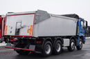 Mercedes AROCS 3243 / 8x4 / WYWROTKA 20m3 / TYLNOZSYP / EURO 6 / OPONY 100 % / ŁADOWNOŚĆ: 19, 500 KG / HYDROKLAPA  zdjęcie 11