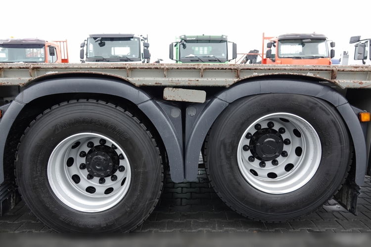 MAN TGS 35.360 / 8x2-4 / LAWETA + HDS HIAB 166 E-2 / OŚ PODNOSZONA / 4 OSIOWY / NAJAZDY HYDRAULICZNE / WCIĄGARKA / POMOC DROGOWA / EURO 5 EEV zdjęcie 32
