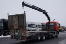MAN TGS 35.360 / 8x2-4 / LAWETA + HDS HIAB 166 E-2 / OŚ PODNOSZONA / 4 OSIOWY / NAJAZDY HYDRAULICZNE / WCIĄGARKA / POMOC DROGOWA / EURO 5 EEV zdjęcie 4