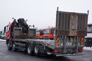 MAN TGS 35.360 / 8x2-4 / LAWETA + HDS HIAB 166 E-2 / OŚ PODNOSZONA / 4 OSIOWY / NAJAZDY HYDRAULICZNE / WCIĄGARKA / POMOC DROGOWA / EURO 5 EEV zdjęcie 8