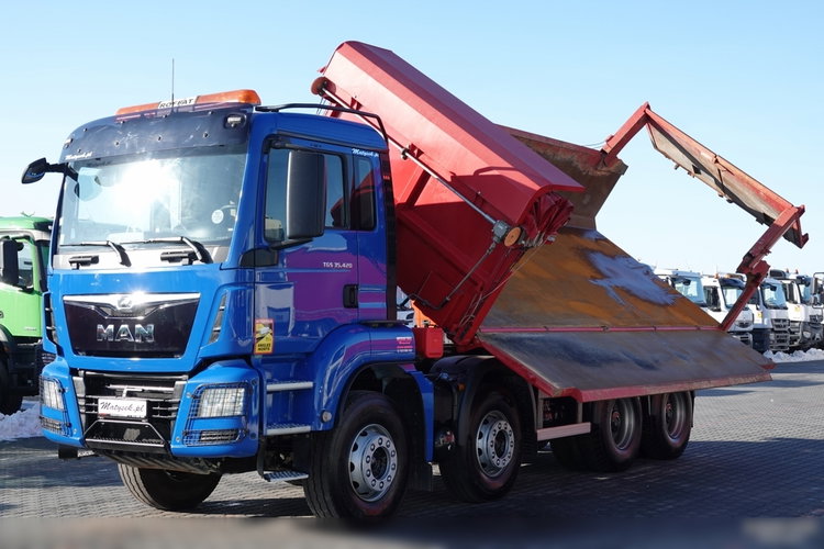 MAN TGS 35.420 / 8x4 / WYWROTKA / HYDROBURTA / HYDROKLAPA / EURO 6 zdjęcie 11