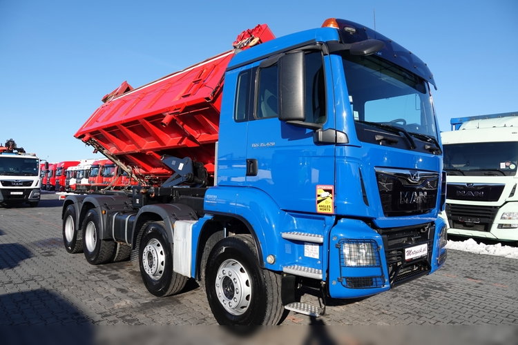 MAN TGS 35.420 / 8x4 / WYWROTKA / HYDROBURTA / HYDROKLAPA / EURO 6 zdjęcie 17