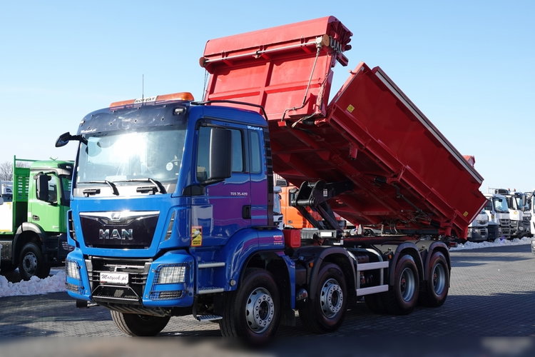 MAN TGS 35.420 / 8x4 / WYWROTKA / HYDROBURTA / HYDROKLAPA / EURO 6 zdjęcie 1