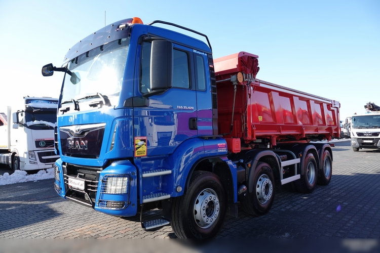 MAN TGS 35.420 / 8x4 / WYWROTKA / HYDROBURTA / HYDROKLAPA / EURO 6 zdjęcie 20