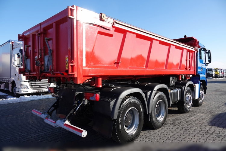 MAN TGS 35.420 / 8x4 / WYWROTKA / HYDROBURTA / HYDROKLAPA / EURO 6 zdjęcie 23