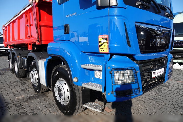 MAN TGS 35.420 / 8x4 / WYWROTKA / HYDROBURTA / HYDROKLAPA / EURO 6 zdjęcie 27