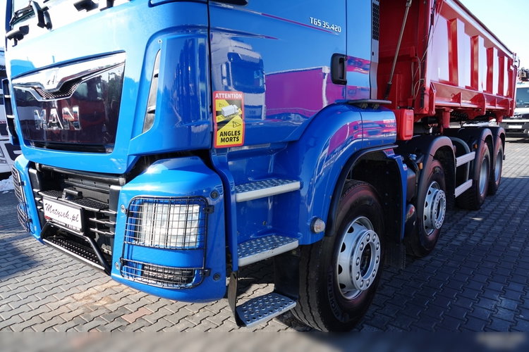 MAN TGS 35.420 / 8x4 / WYWROTKA / HYDROBURTA / HYDROKLAPA / EURO 6 zdjęcie 28