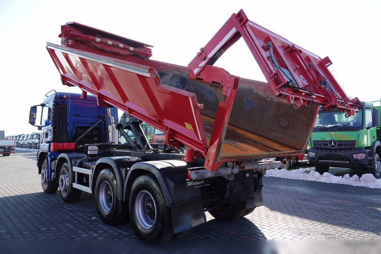 MAN TGS 35.420 / 8x4 / WYWROTKA / HYDROBURTA / HYDROKLAPA / EURO 6 zdjęcie 4